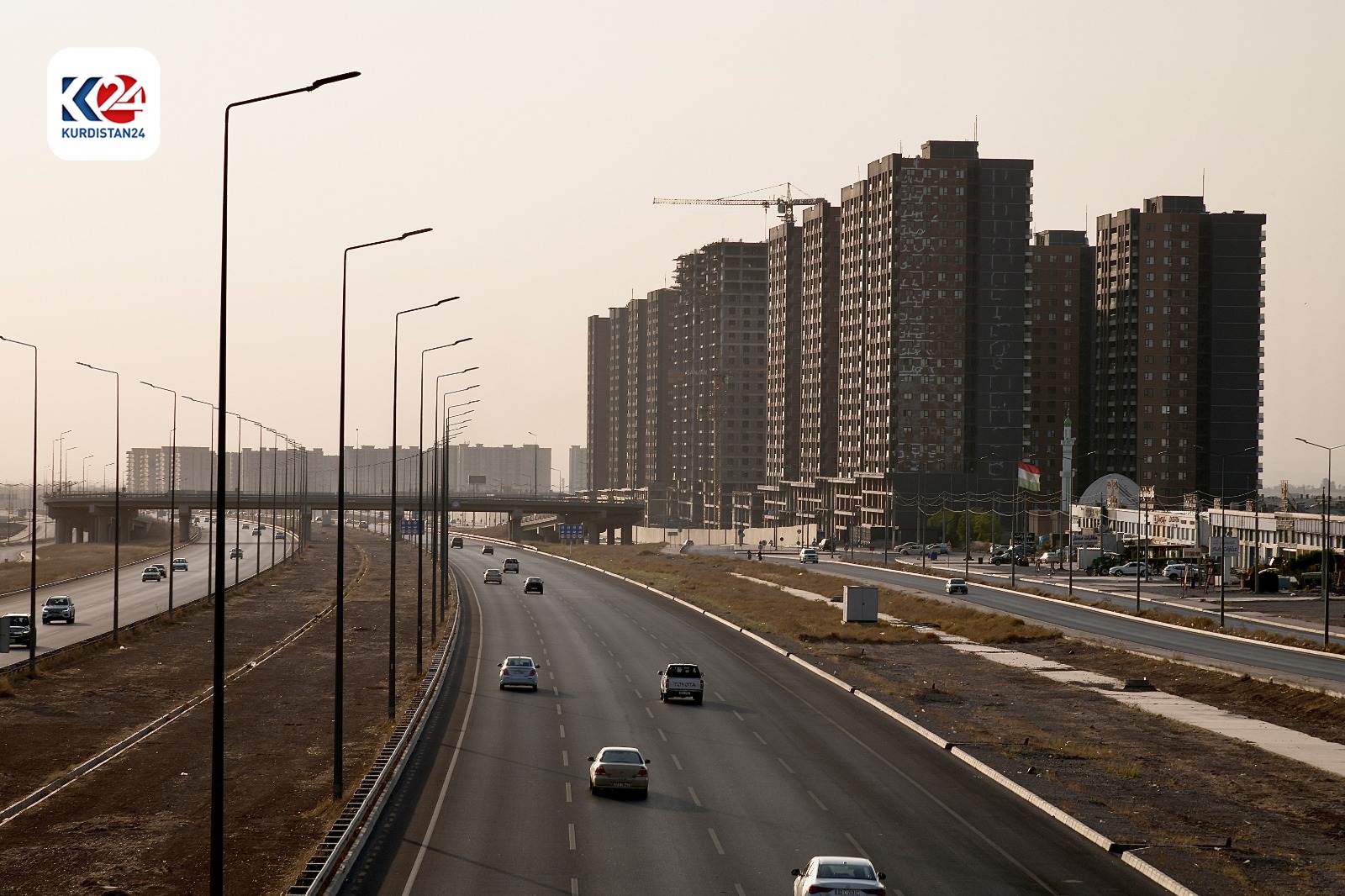 Erbil city. (Photo: Kurdistan24/ Islam Hiro)